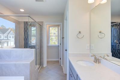 Owner's Suite Bathroom. 145 Hopper Circle, Clayton, NC