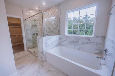 Owner's Suite Bathroom. 3,496sf New Home in Virginia Beach, VA