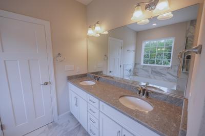 Owner's Suite Bathroom. New Home in Virginia Beach, VA