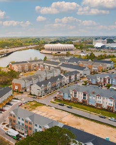 Aerial. H2O New Homes in Hampton, VA