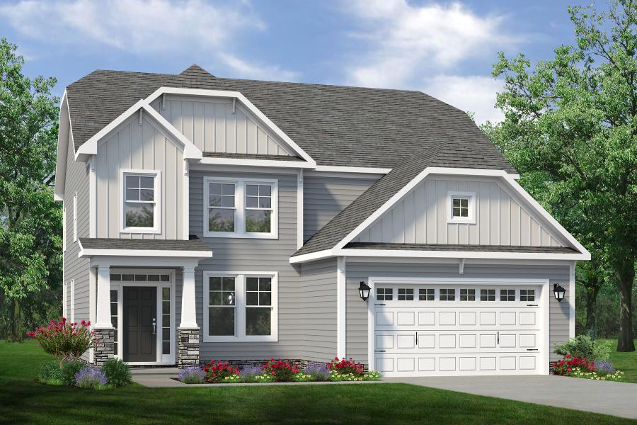 Elevation A. 4br New Home in Chesapeake, VA