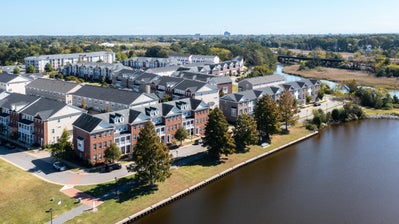 Aerial. New Homes in Hampton, VA