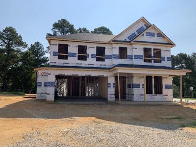 Actual Exterior of Home. 5br New Home in Clayton, NC