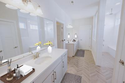 Owner's Suite Bathroom. 4br New Home in Virginia Beach, VA