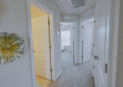 Upstairs Hallway. Townes at Coliseum Central New Homes in Hampton, VA