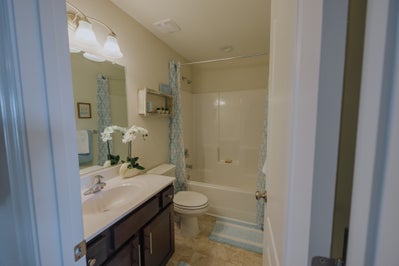 Bathroom. Townes at Coliseum Central New Homes in Hampton, VA