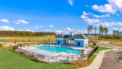 Pool/ Covered Pavilion Area. New Homes in Longs, SC