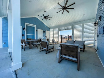 Covered Pavilion Area. Heritage Park at Longs New Homes in Longs, SC