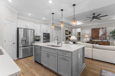 Cherry Grove Kitchen. Goose Marsh New Homes in Bolivia, NC