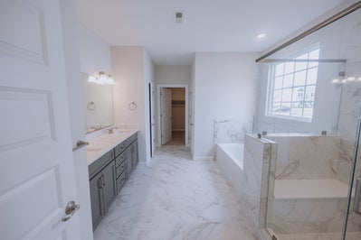 Owner's Suite Bathroom. 3,882sf New Home in Virginia Beach, VA
