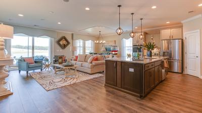 The Driftwood Great Room. Little River, SC New Homes
