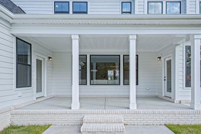 Rear Covered Porch. Kingston Estates New Homes in Virginia Beach, VA