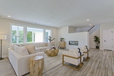 Great Room. Kingston Estates New Homes in Virginia Beach, VA