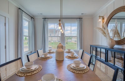 Dining Room. The Concord New Home in Virginia Beach, VA