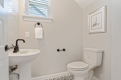 Powder Room. 3br New Home in Angier, NC