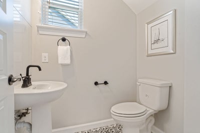 Powder Room. The Hickory New Home in Angier, NC