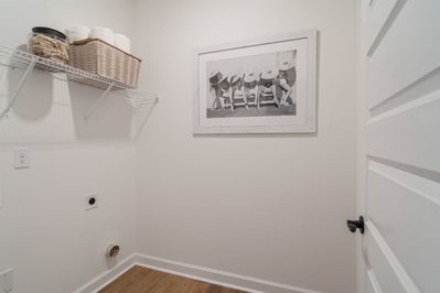 Laundry Room. The Hickory New Home in Angier, NC