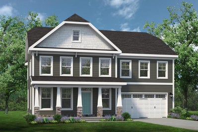 Elevation A. 3,016sf New Home in Lillington, NC