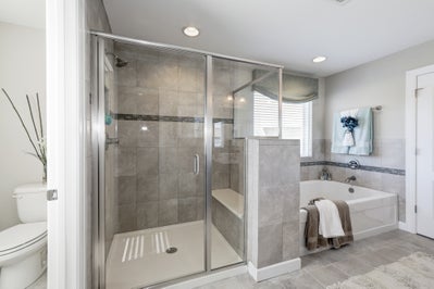 Owner's Bath. 3,016sf New Home in Lillington, NC