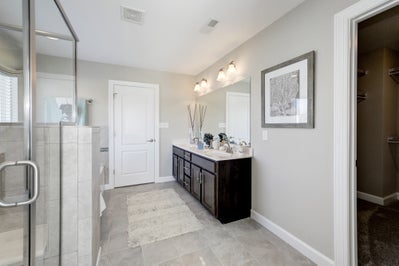 Owner's Bath. 5br New Home in Lillington, NC