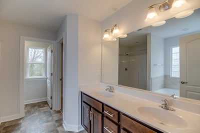 Owner's Bath. 3br New Home in Lillington, NC