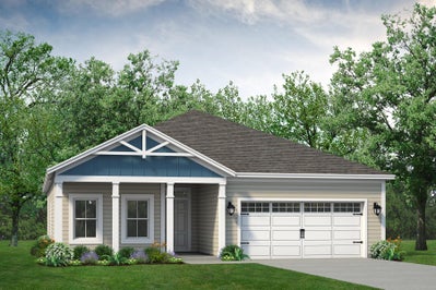 Elevation F. 1,847sf New Home in Loris, SC