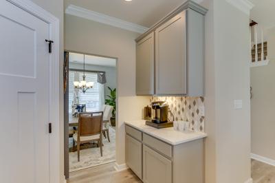 Butler's Pantry. New Homes in Clayton, NC