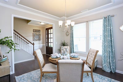 Dining Room. New Homes in Angier, NC
