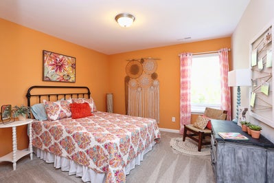 Bedroom. Angier, NC New Homes