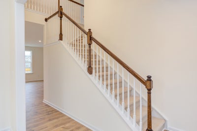 Stairway. 4br New Home in Angier, NC