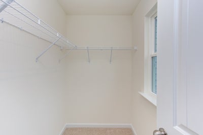 Walk-In Closet. 2,666sf New Home in Angier, NC