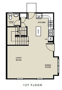 First Floor. 1,638sf New Home in Suffolk, VA