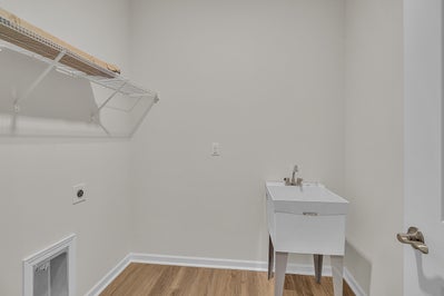 Laundry Room. 2,391sf New Home in Loris, SC