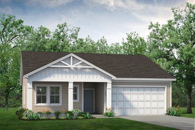 Elevation F. 1,262sf New Home in Longs, SC
