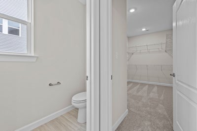 Owner's Bathroom and Closet. New Home in Chesapeake, VA