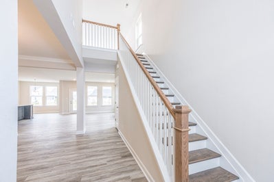 Stairway. 4br New Home in Chesapeake, VA