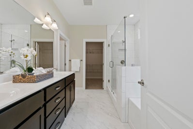 Owner's Bathroom. 2,189sf New Home in Hertford, NC