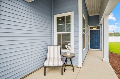 Actual Home - Front Porch. Calabash, NC New Home