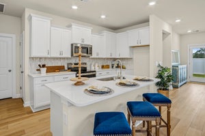 Actual Home - Kitchen and Great Room. 3br New Home in Calabash, NC