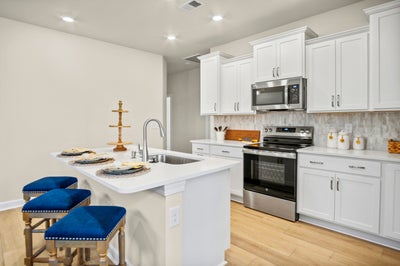 Actual Home - Kitchen. 3br New Home in Calabash, NC