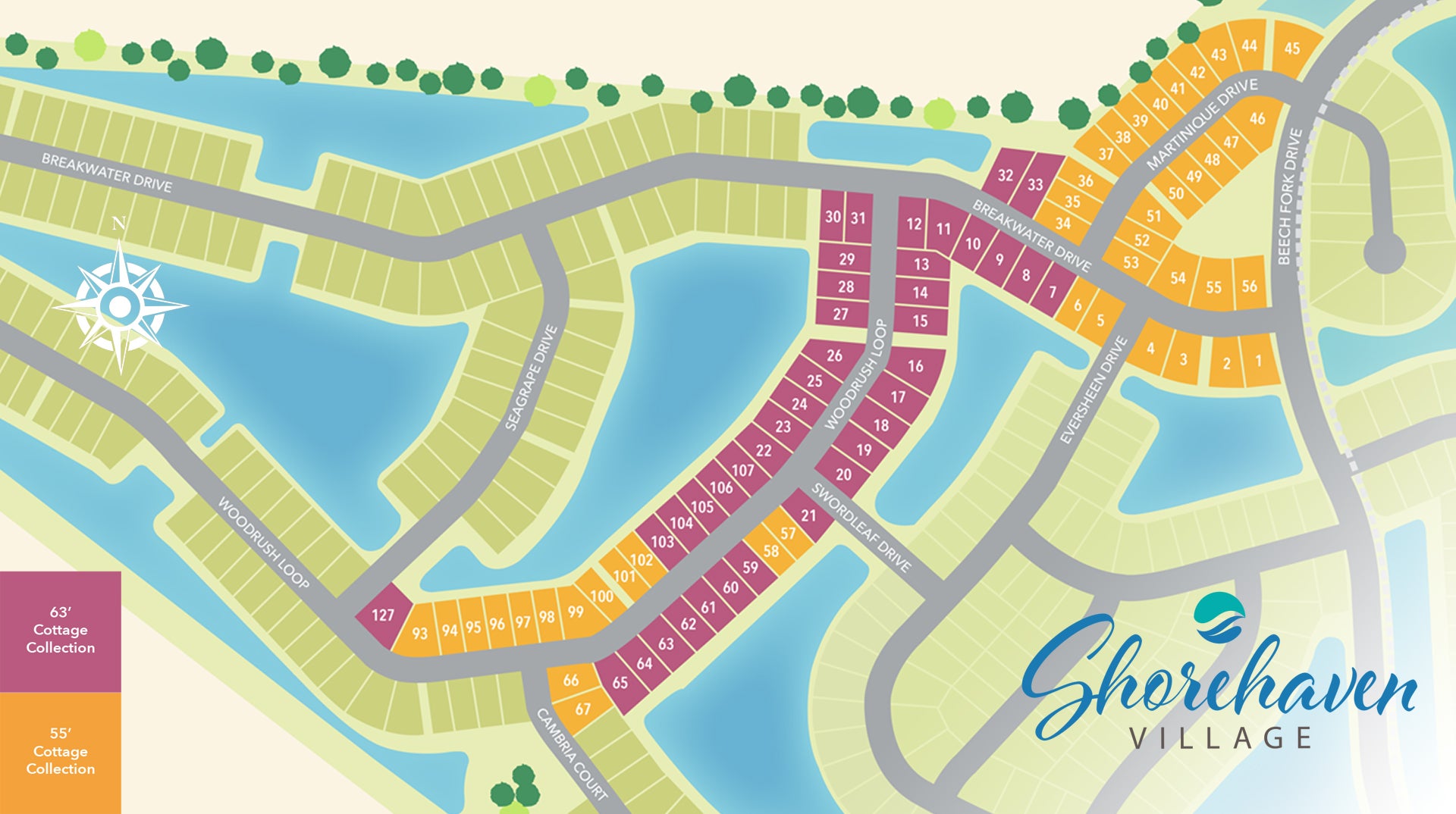 Little River, SC Bridgewater - Shorehaven Village New Homes from Chesapeake