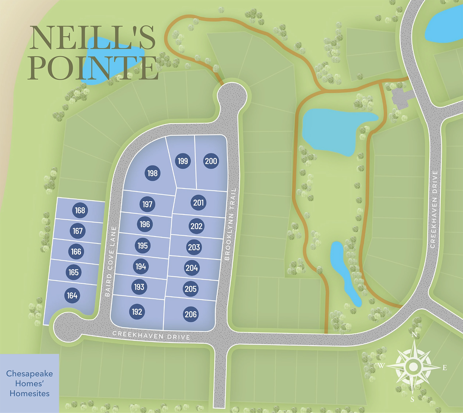 Angier, NC Neill's Pointe New Homes from Chesapeake